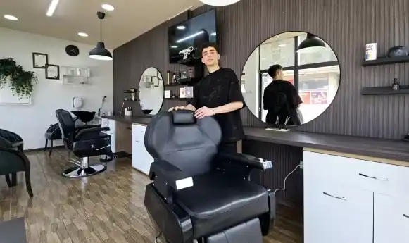 Aldogem Barbershop — fotografie a site-ului