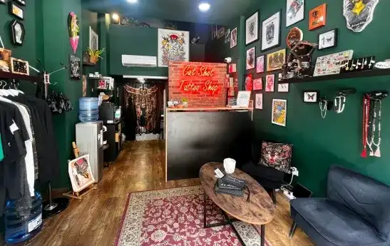 Cat Shot Tattoo Shop 3