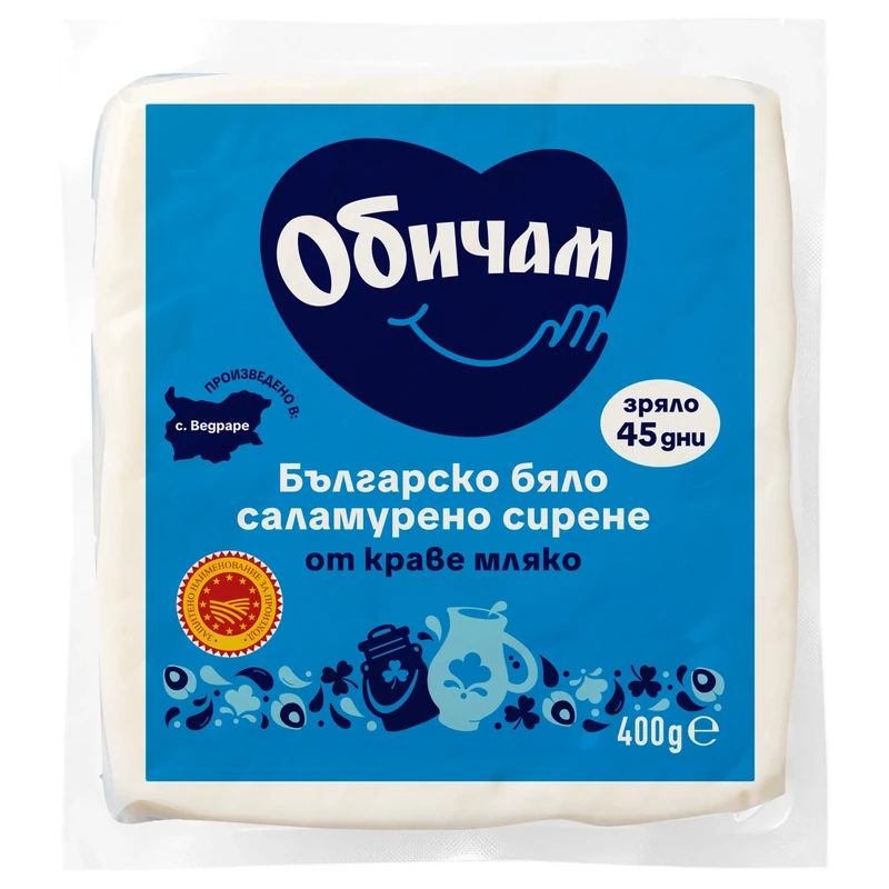 OBICHAM beli sir od kravljeg mleka ZNP 400 g
