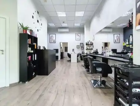 Friseursalon – Foto der Website