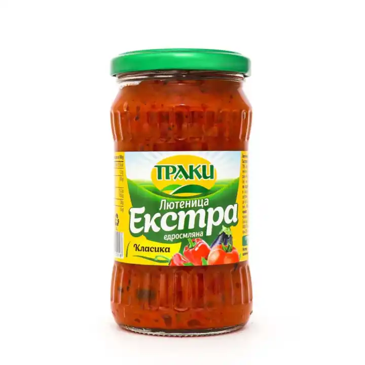 Lutenitsa măcinată grosier „EXTRA CLASIC“, 300 g — TRAKI
